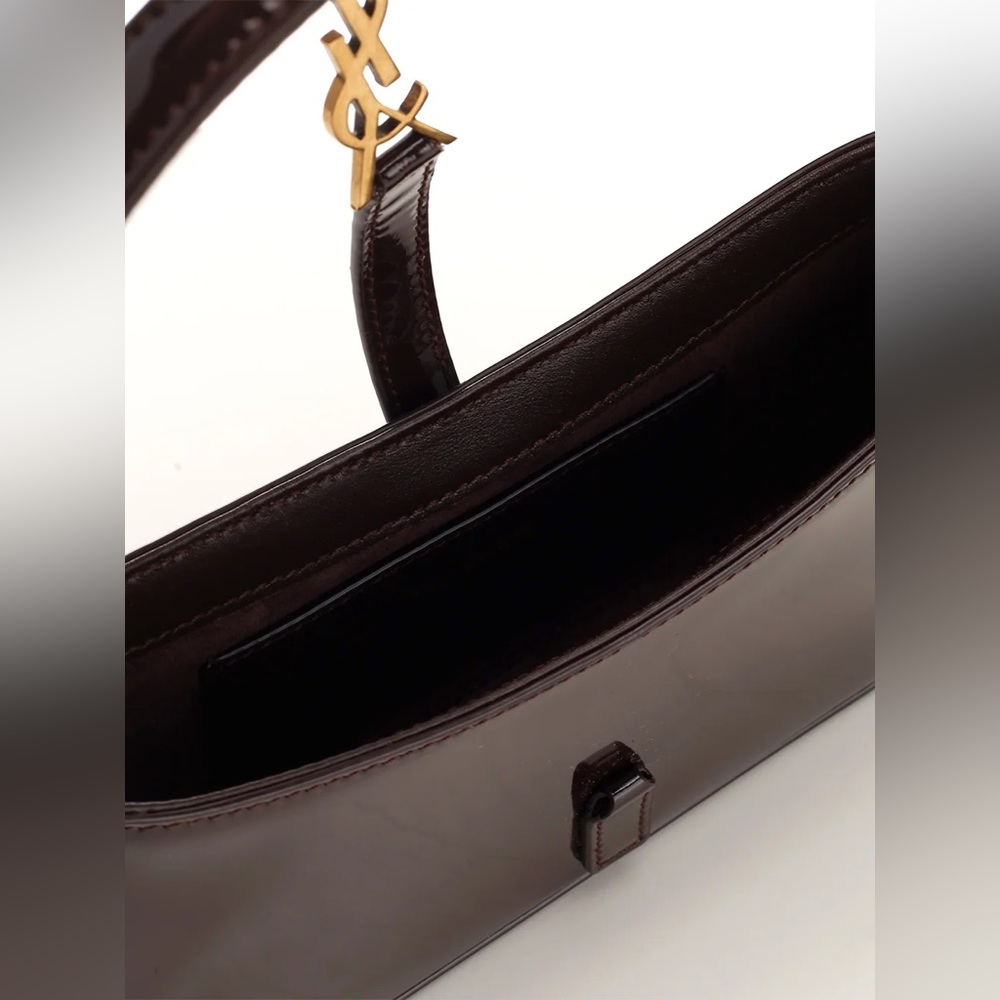 Le 5 A 7 Mini YSL Shoulder Bag in Patent Leather - Picture 2 of 5